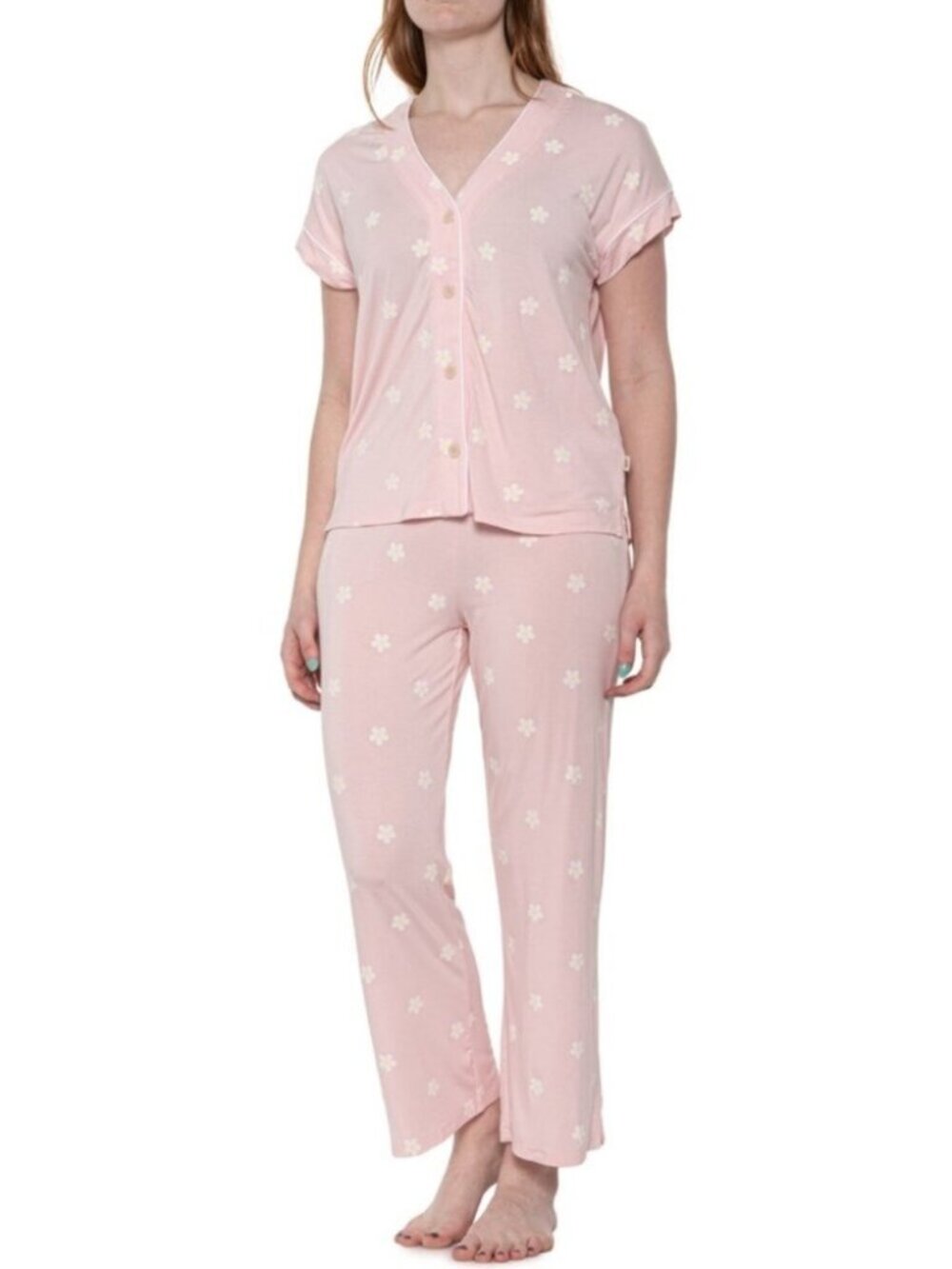 UGG Addi Set II Daisy Print Pajamas - Short Sleeve